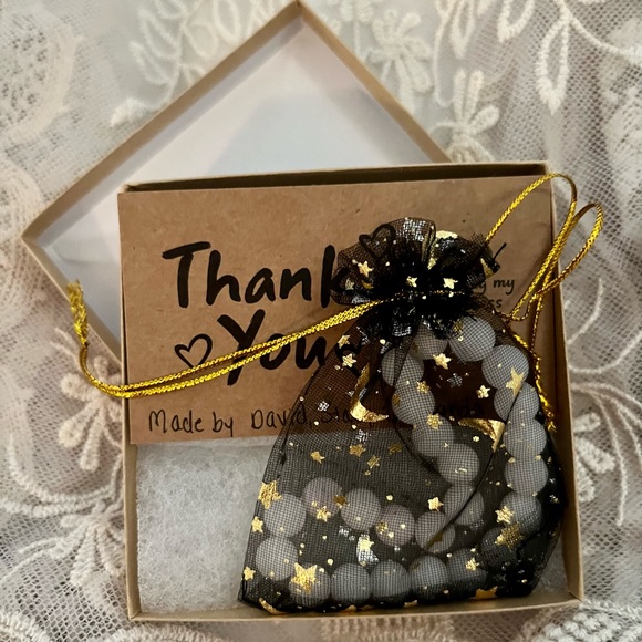 ☮️Purple Crystal Quartz & Blue Malaysian Jade Bracelet - Picture 5 of 5